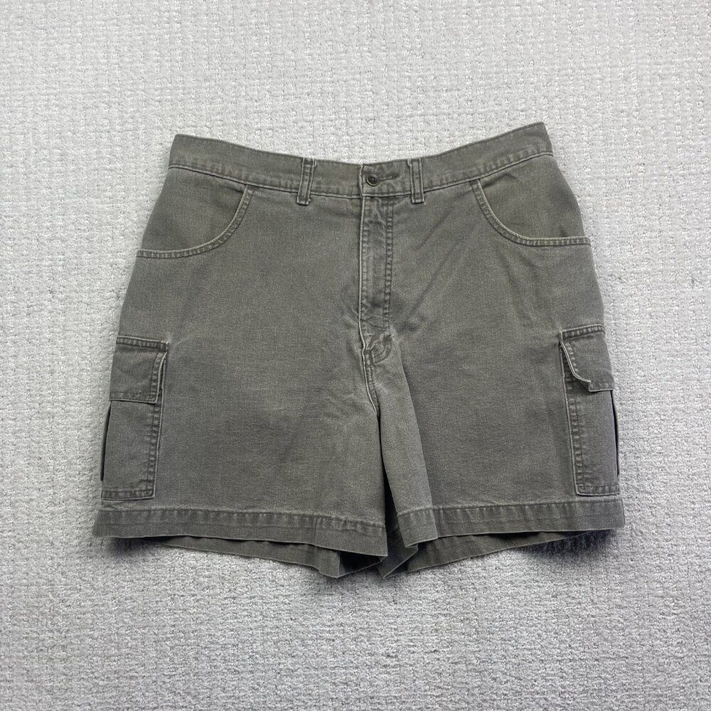 Blue Bay Jean Company Cargo Shorts Heavyduty Workwear Skate Men’s 34 Canada Made